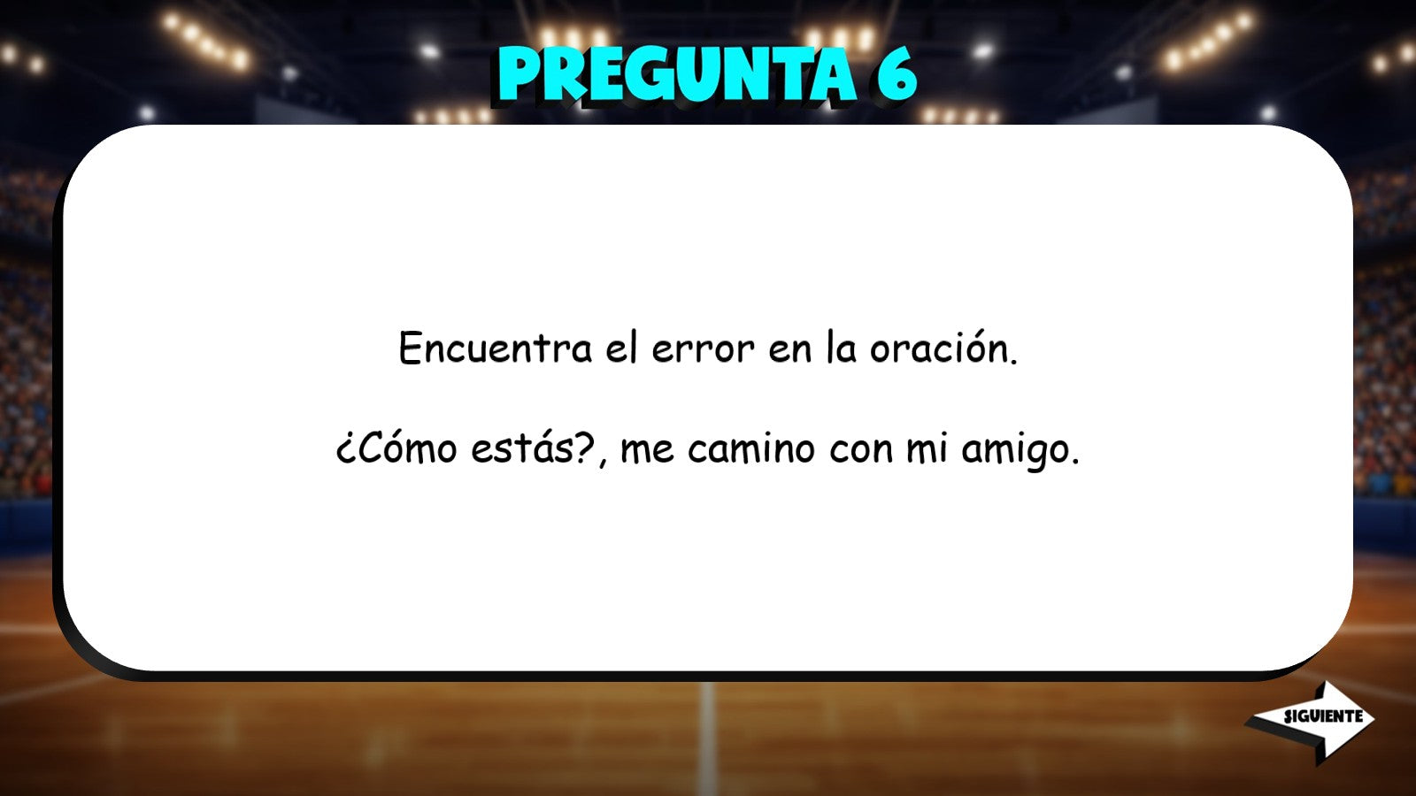 Find the Error - Greetings & Farewells TRASHKETBALL Spanish Game - No Prep