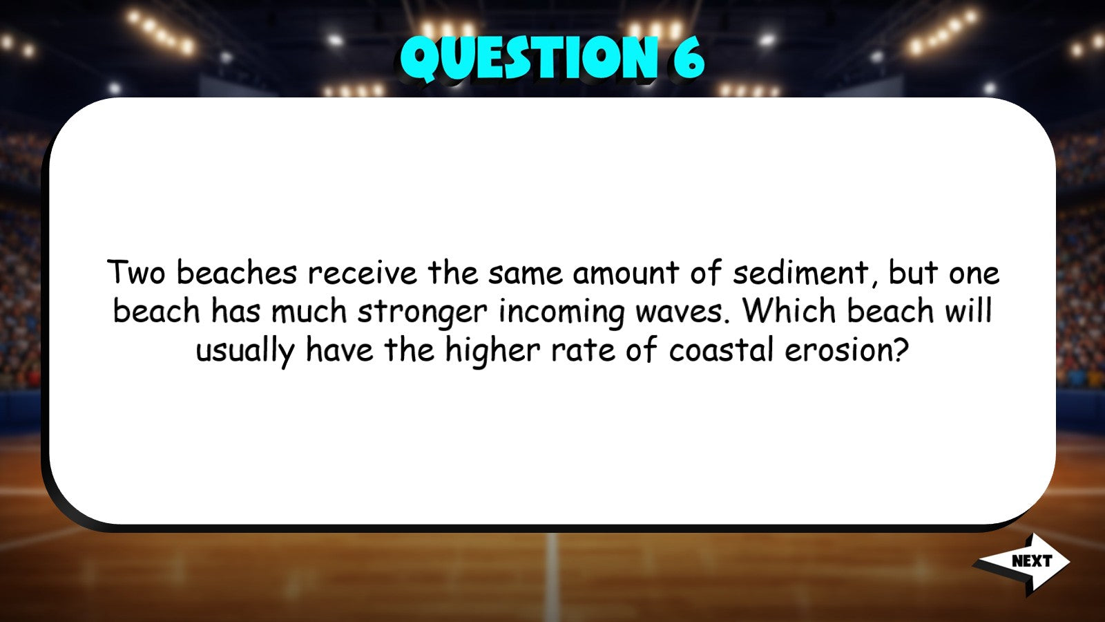 Coastal Erosion & Deposition TRASHKETBALL Game - No Prep Earth Science Review