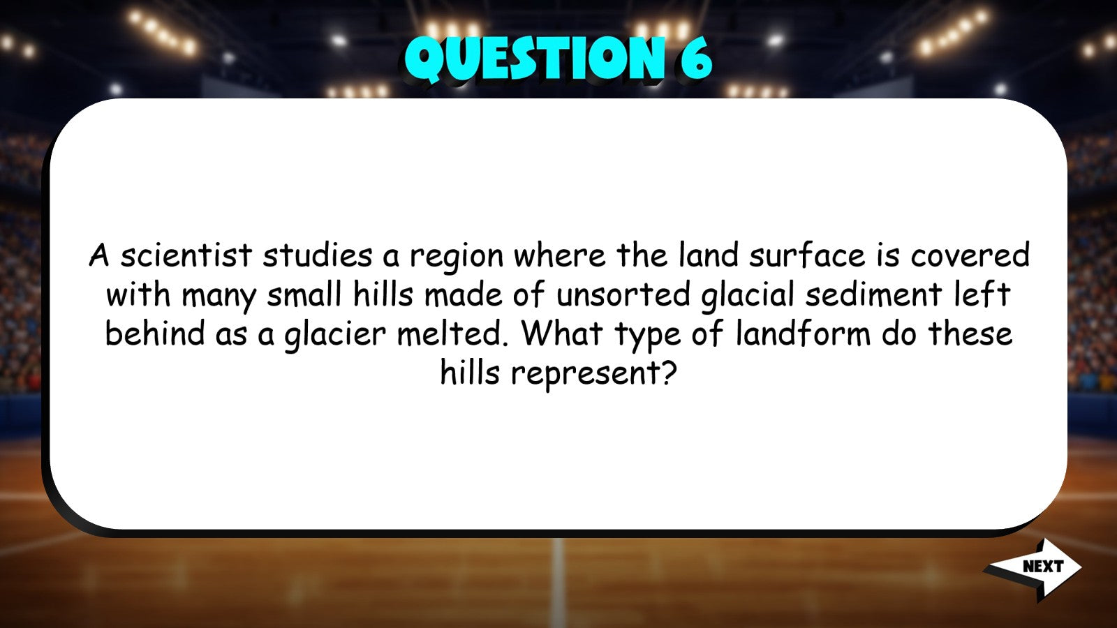 Glacial Erosion & Deposition TRASHKETBALL Game - No Prep Earth Science Review
