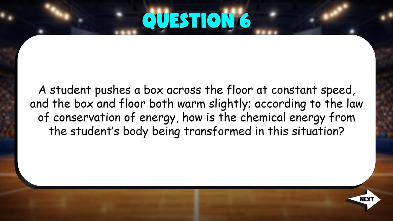 Law of Conservation of Energy TRASHKETBALL Science Game - No Prep Grade 7 Review