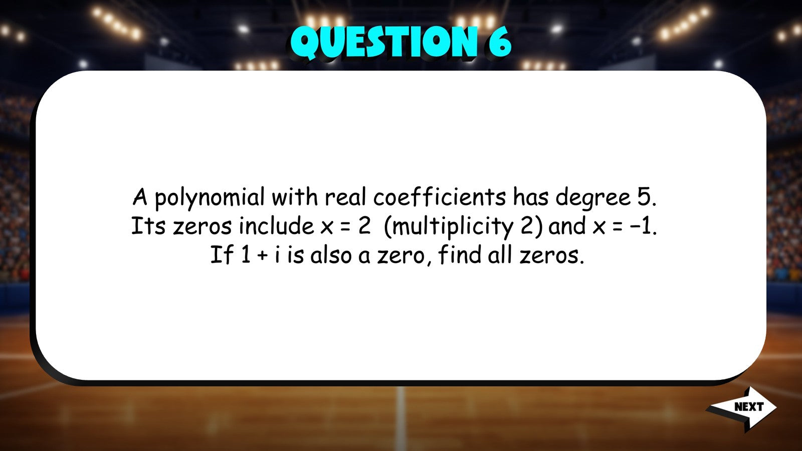 Zeros and Factors TRASHKETBALL Math Game - No Prep Algebra 2 Review Activity