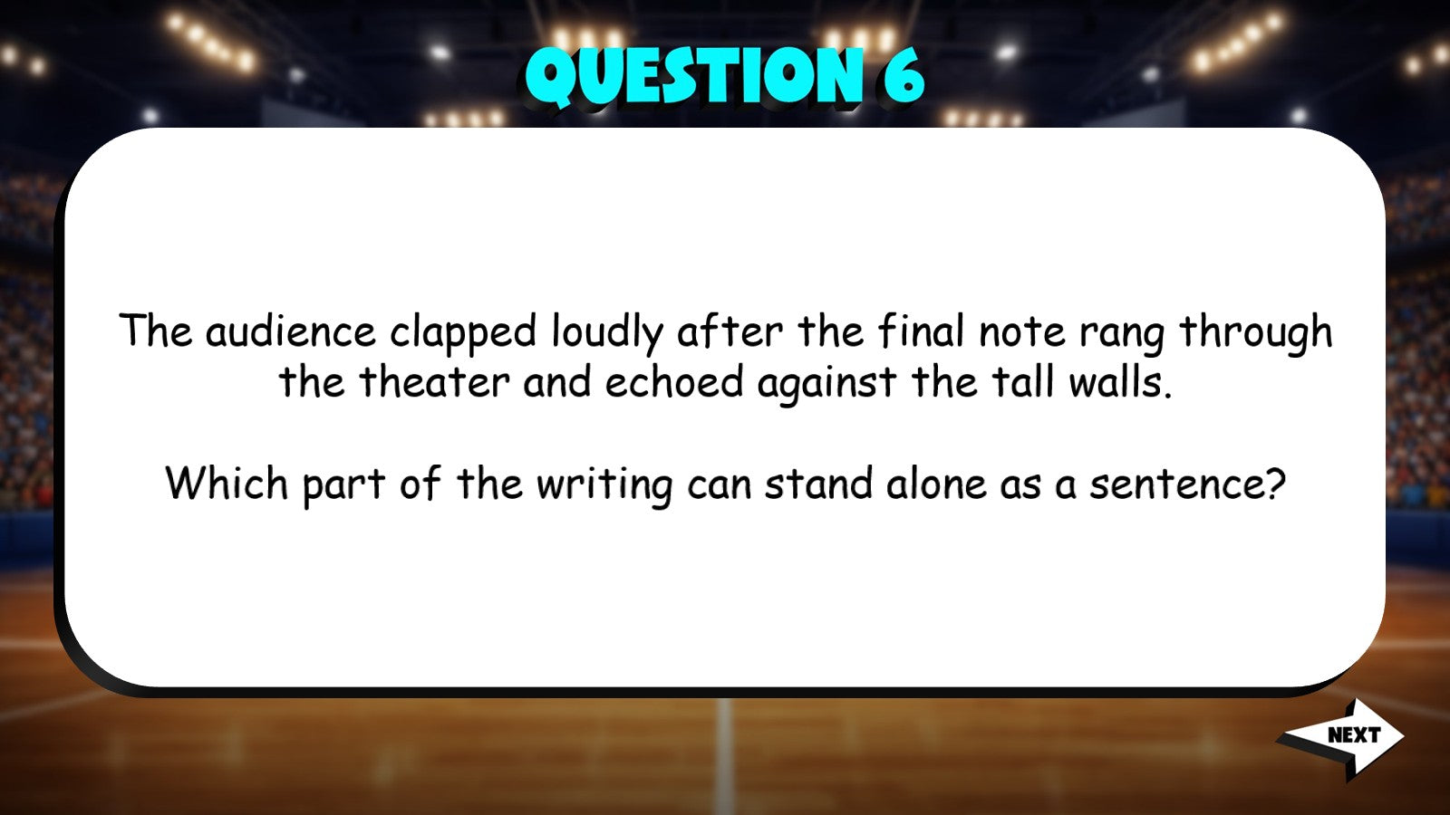 Identify Independent & Dependent Clauses TRASHKETBALL ELA Game - No Prep Grade 4