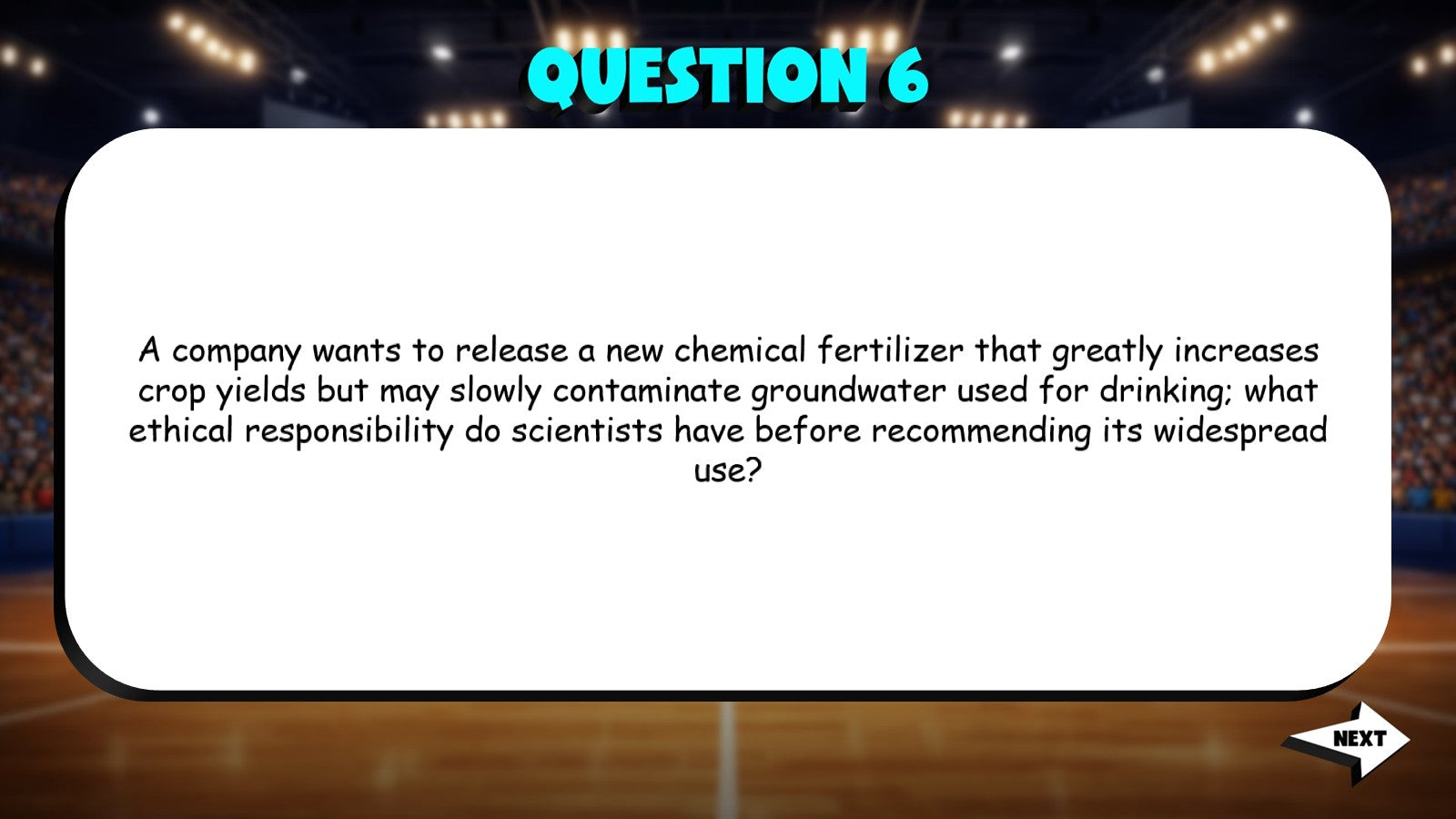 Debating Ethical Issues in Science TRASHKETBALL Science Game - No Prep Grade 9