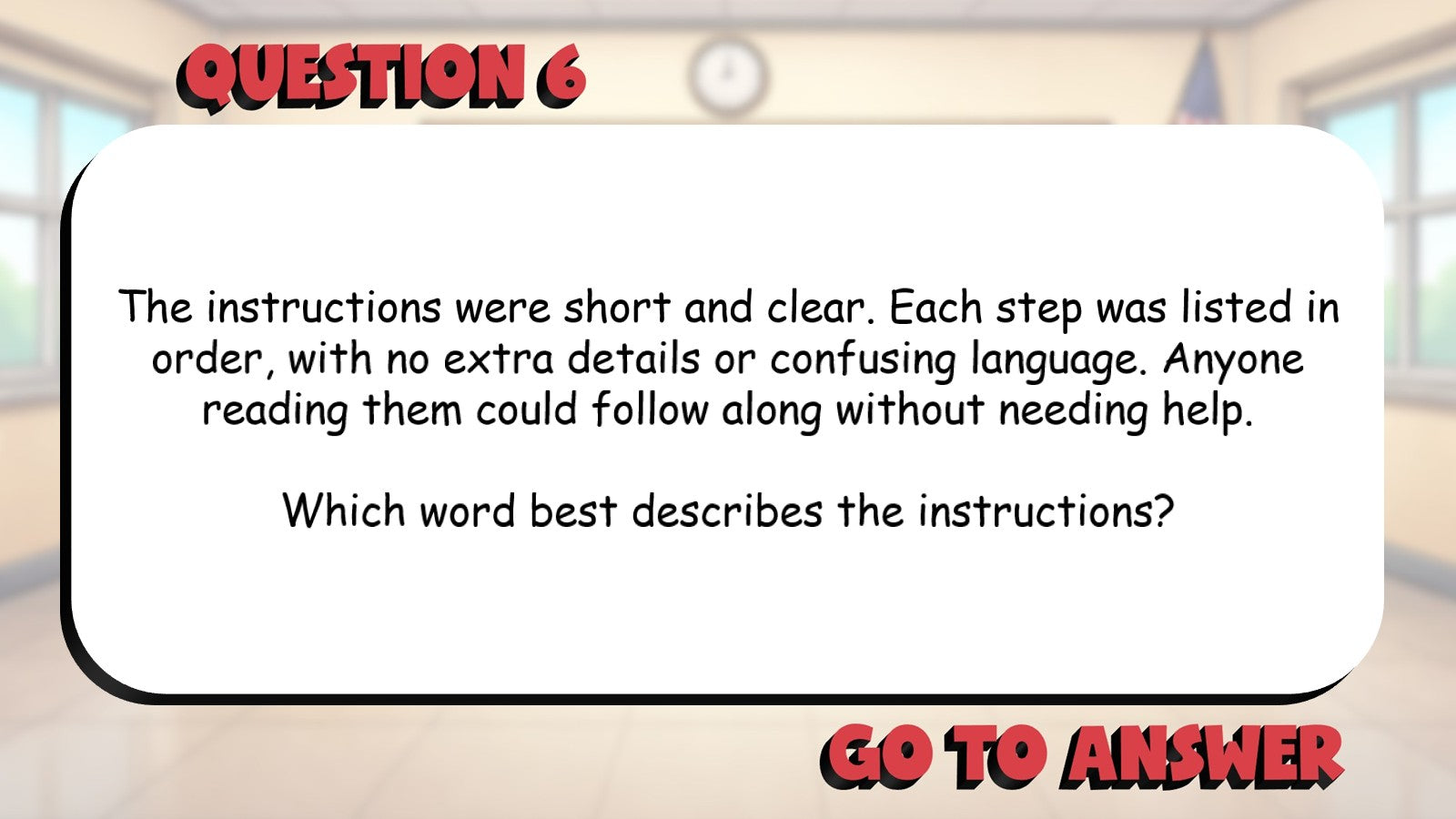 Understand Nuance & Shades of Meaning BIG TERRIBLE GAME - Grade 5 ELA Review
