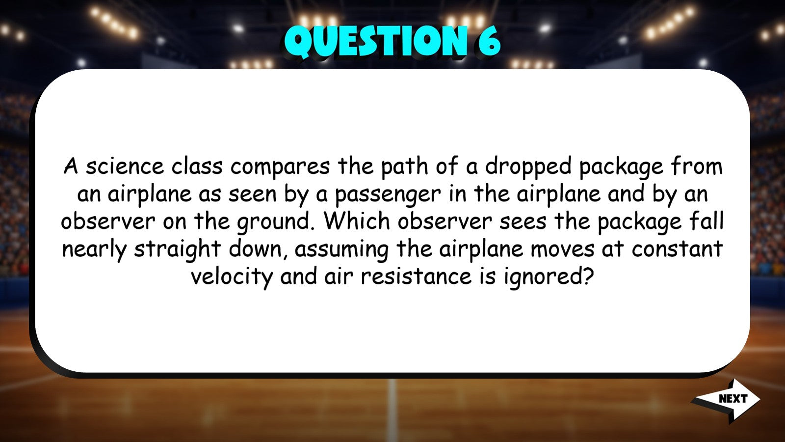 Perceived Paths of Motion TRASHKETBALL Science Game - No Prep Physics Review