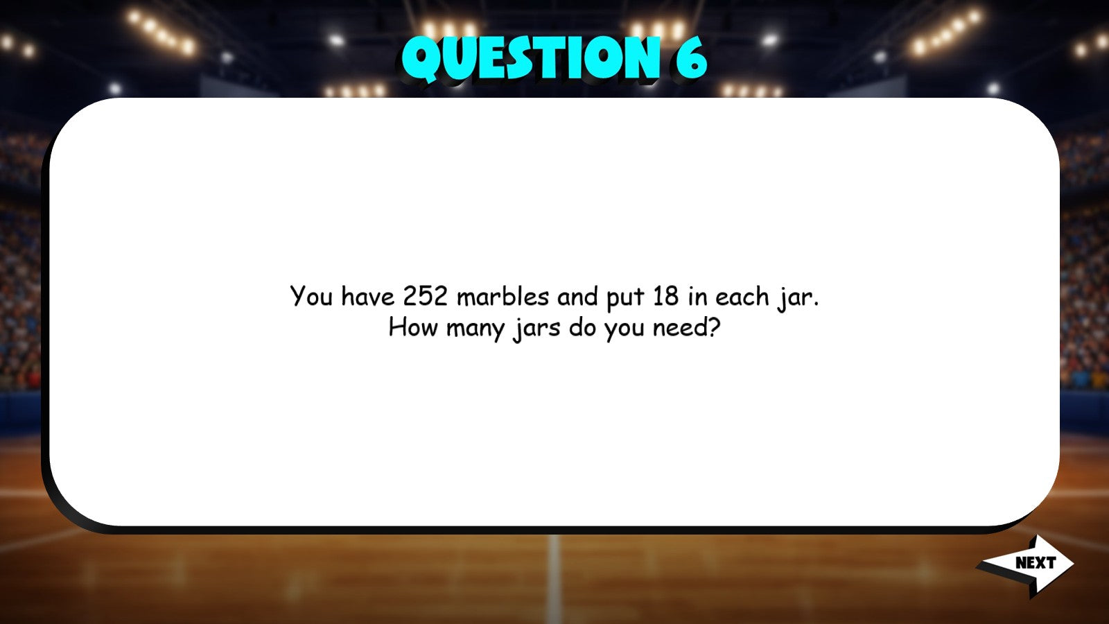 Division Word Problems TRASHKETBALL Math Game - No Prep Grade 4 Review Activity