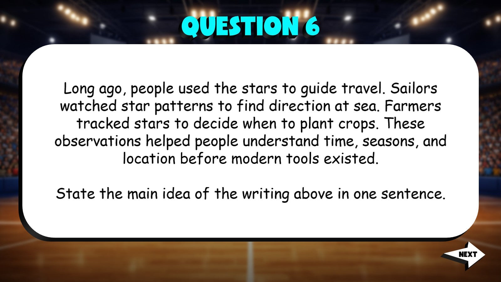 Determine Main Ideas & Summarize TRASHKETBALL ELA Game - No Prep Grade 5 Review