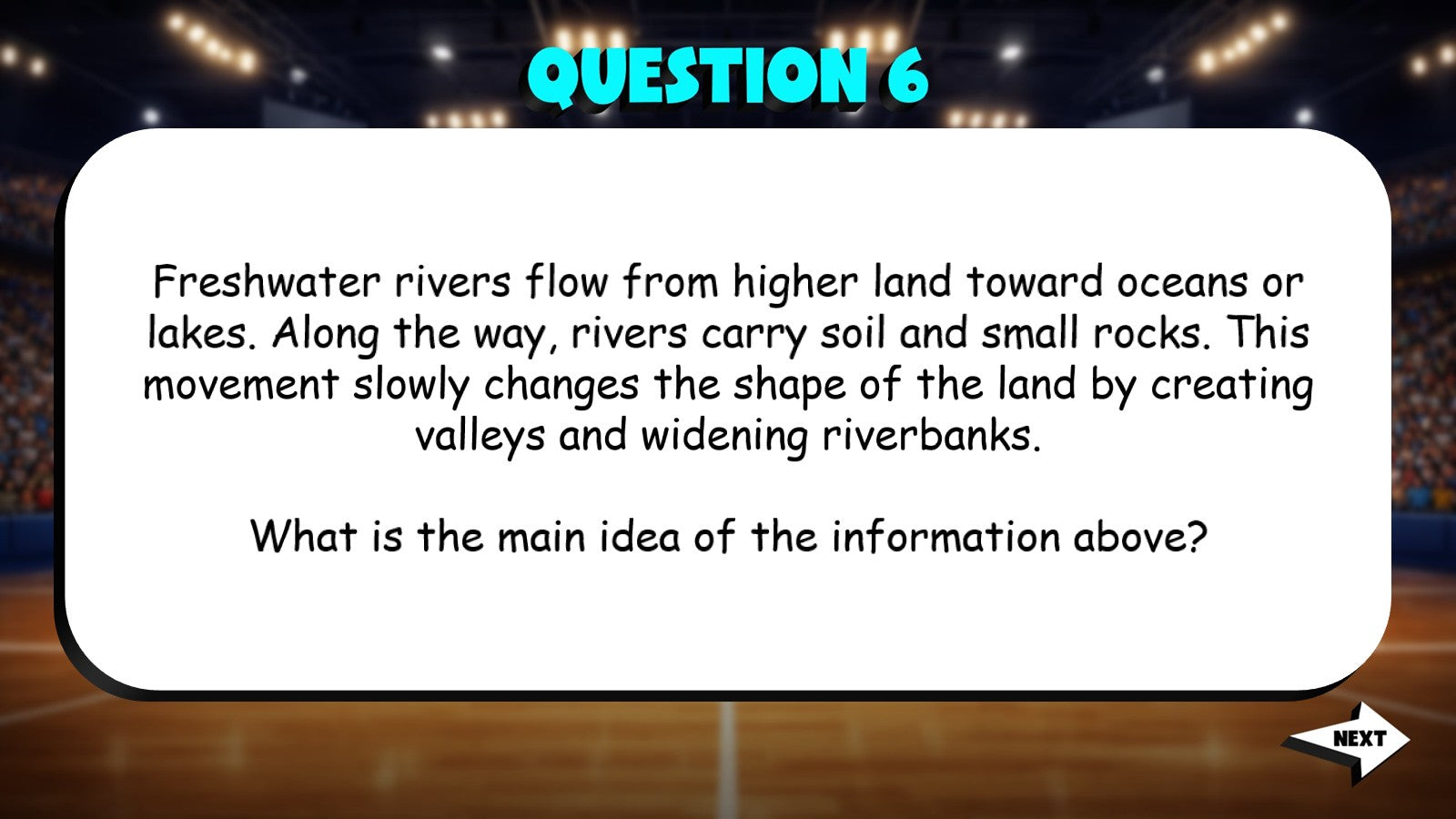 Main Idea & Key Information TRASHKETBALL ELA Game - No Prep Grade 4 Review