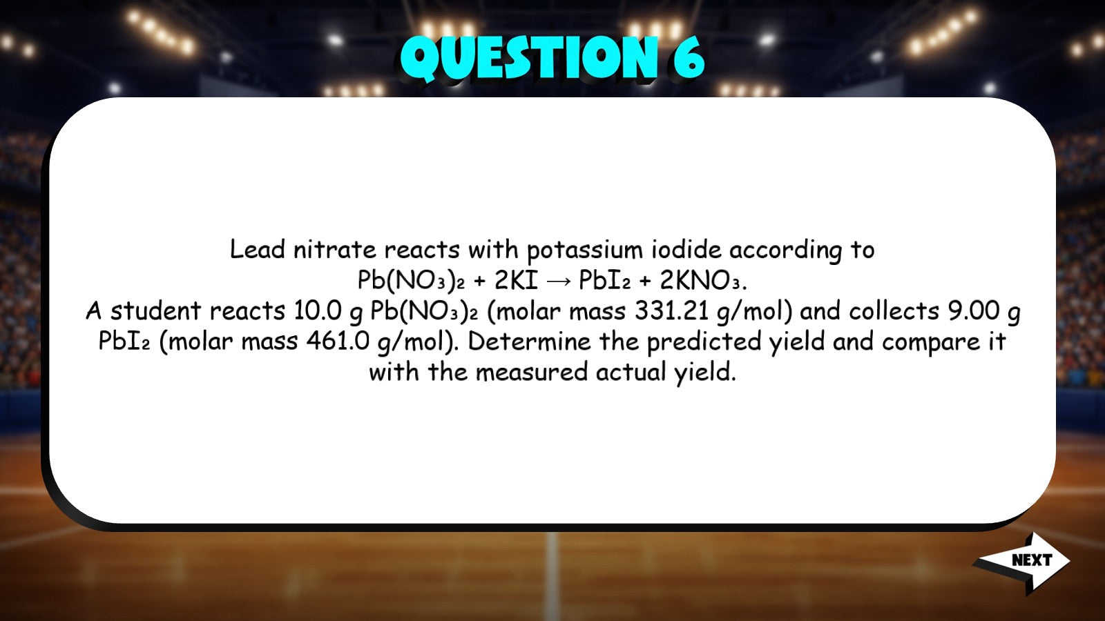Actual Yield TRASHKETBALL Science Game - No Prep Chemistry Review Activity