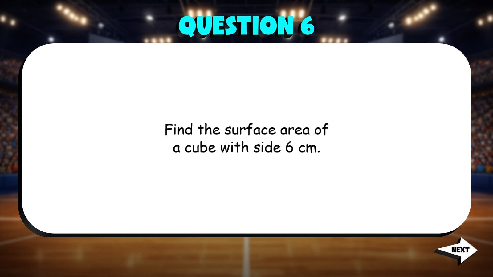 Surface Area Real World Problems TRASHKETBALL Math Game - No Prep Grade 6 Review