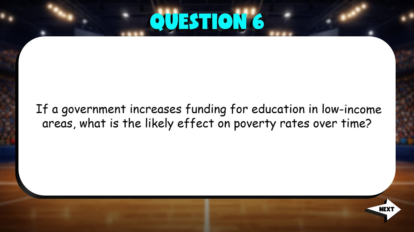 Causes of Poverty TRASHKETBALL Economics Game - No Prep Review Activity