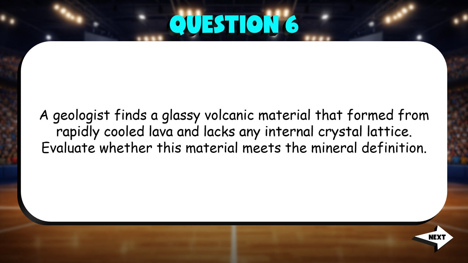 Definition of a Mineral TRASHKETBALL Game - No Prep Earth Science Review
