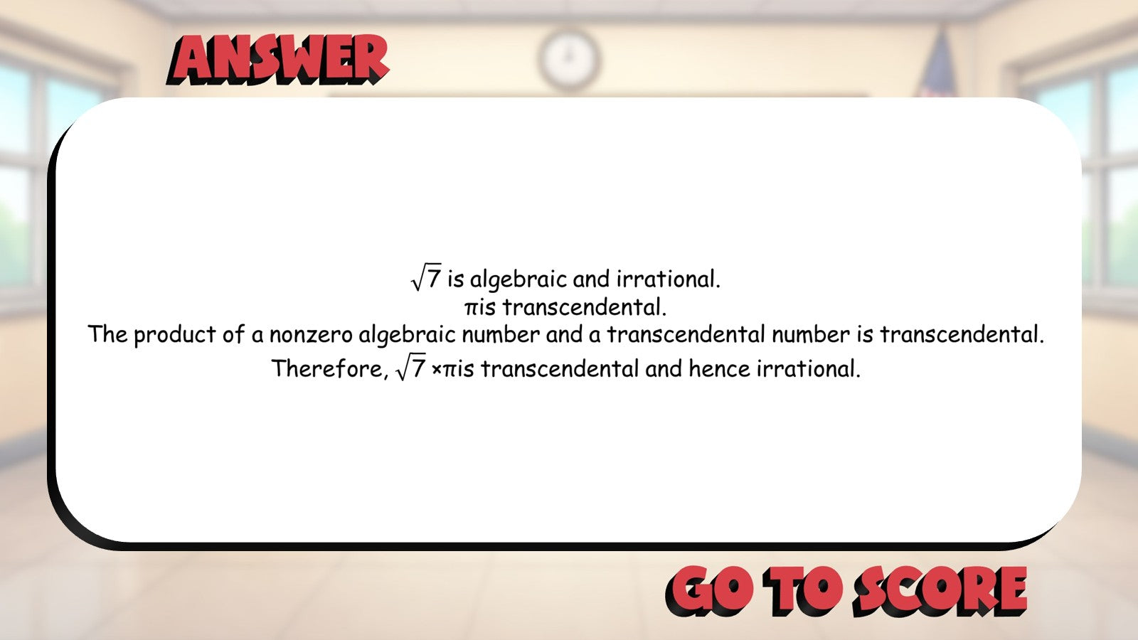 Irrational Numbers BIG TERRIBLE GAME - No Prep Algebra 1 Math Review Activity