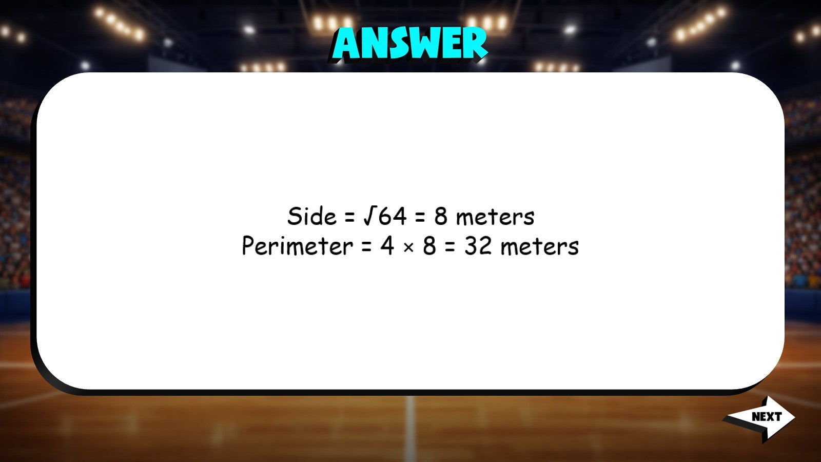Real World Area & Perimeter Problems TRASHKETBALL Math Game - No Prep Grade 7