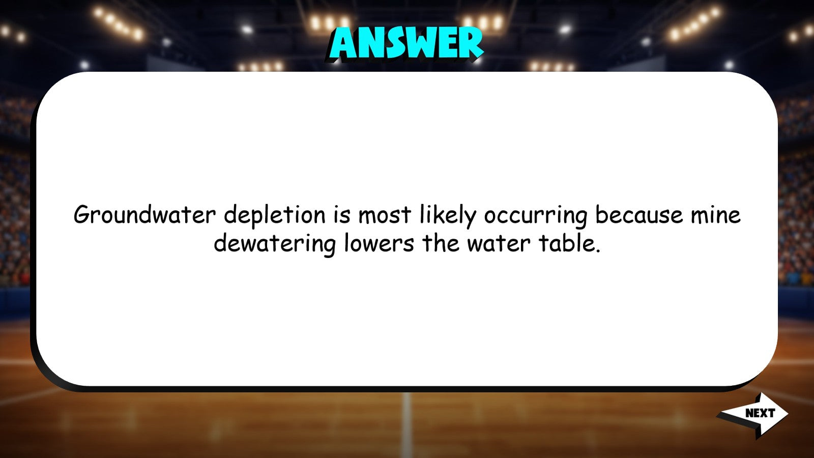 Environmental Impacts of Mining TRASHKETBALL Game - No Prep Earth Science Review