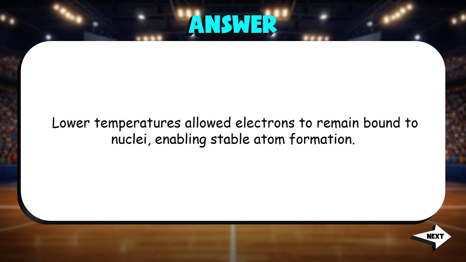 Formation of Matter TRASHKETBALL Science Game - No Prep Astronomy Review