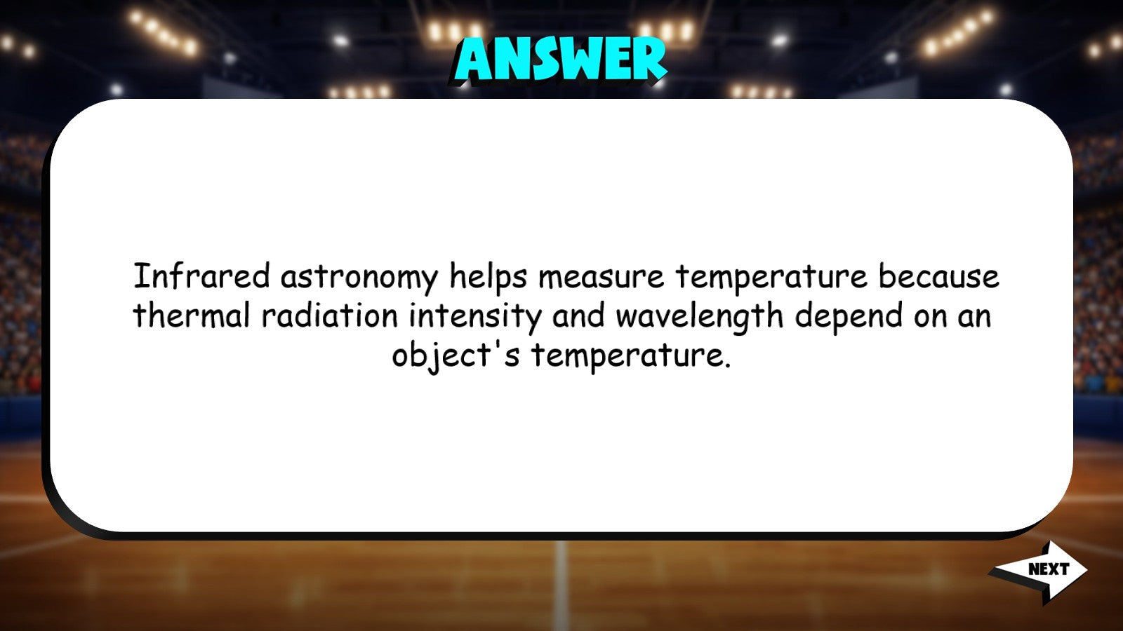 Infrared Astronomy TRASHKETBALL Science Game - No Prep Astronomy Review Activity