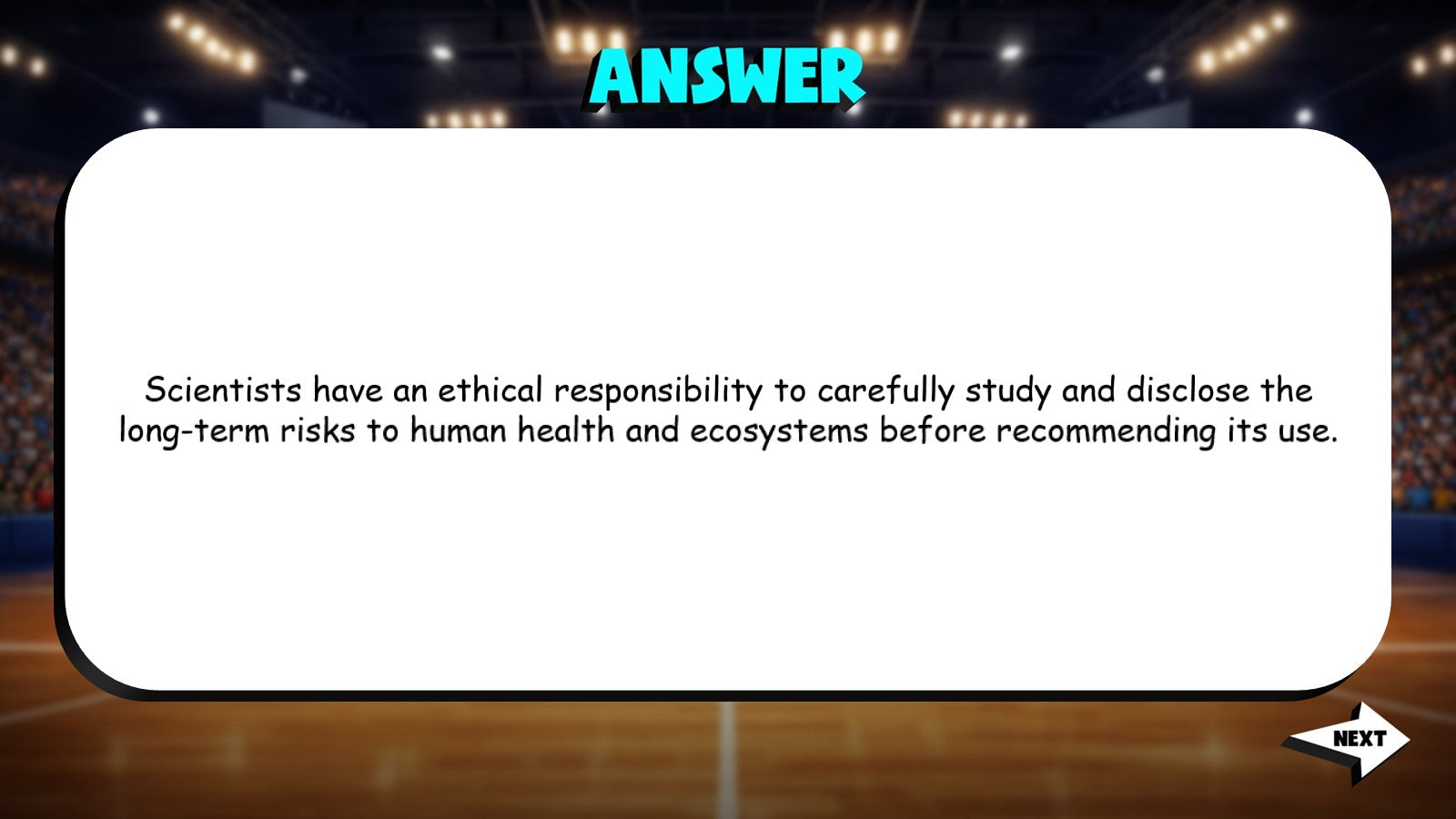 Debating Ethical Issues in Science TRASHKETBALL Science Game - No Prep Grade 9