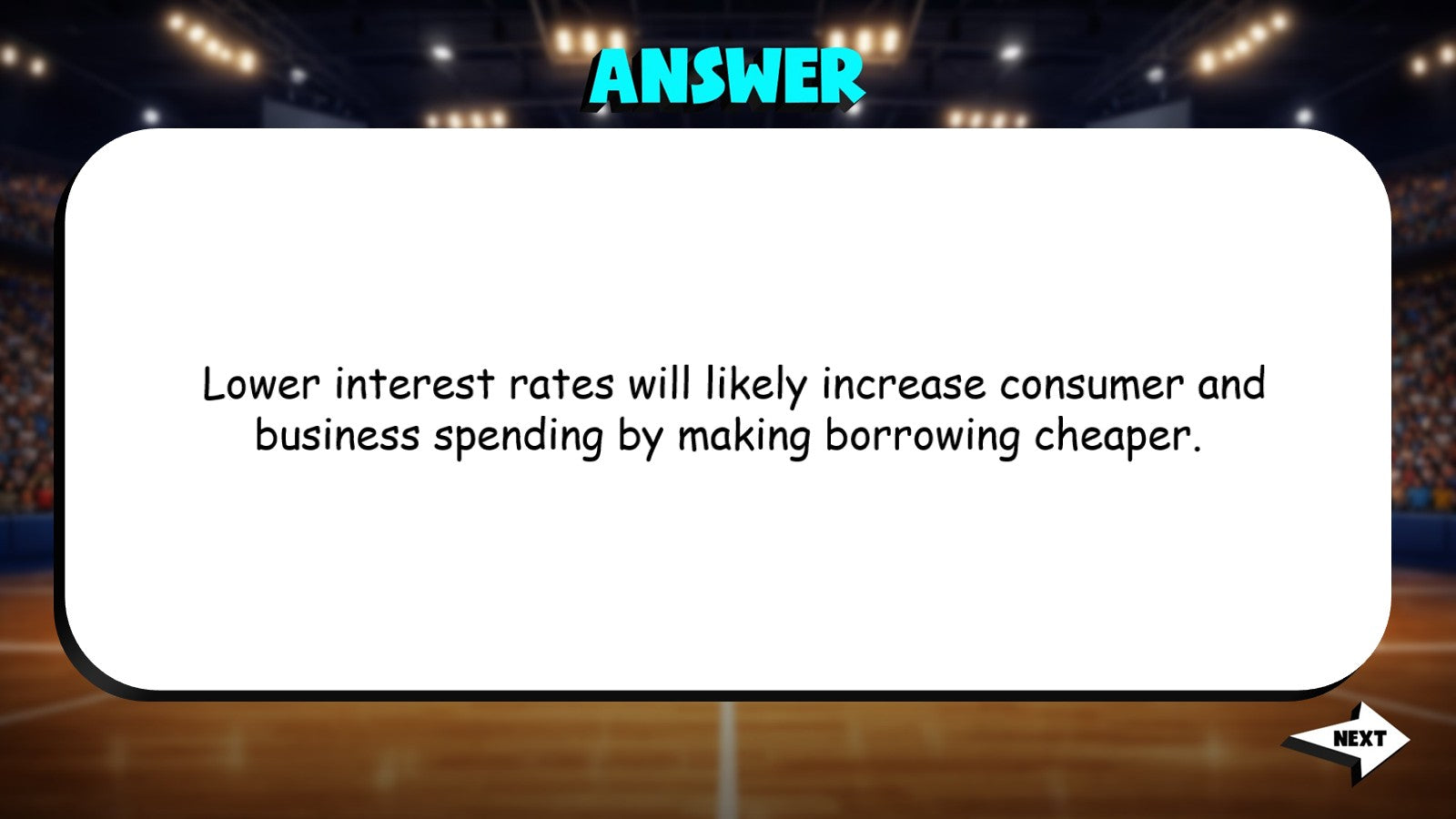 Aggregate Demand TRASHKETBALL Economics Game - No Prep Review Activity