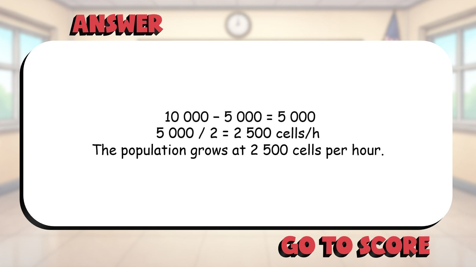Rates, Ratios & Percent Change BIG TERRIBLE GAME - AP Biology Science Review