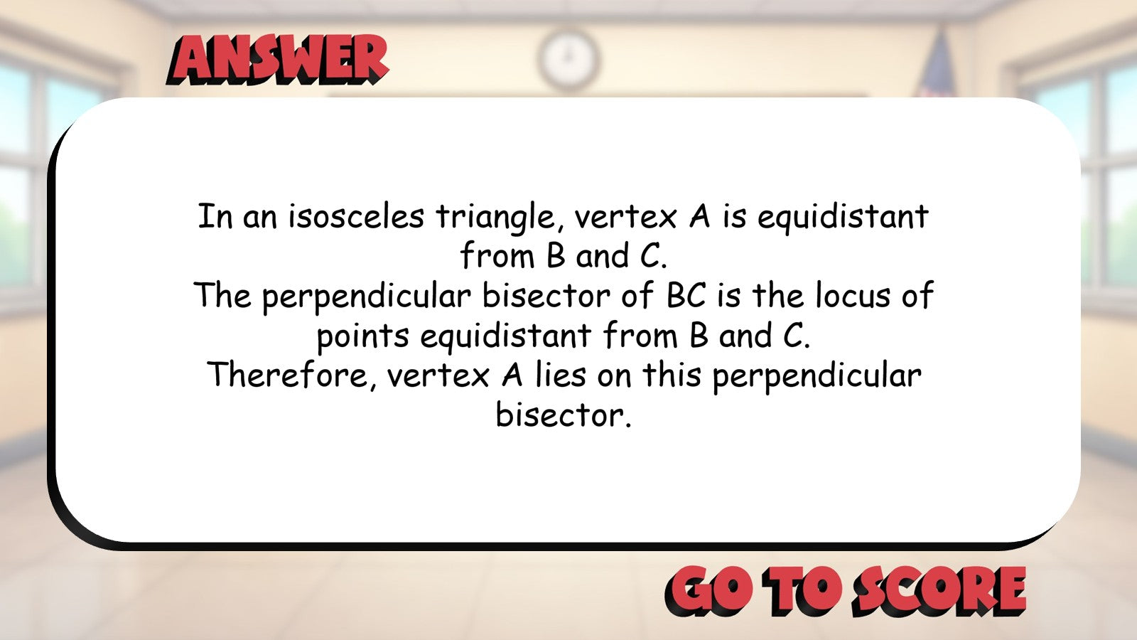 Triangle Perpendicular Bisectors BIG TERRIBLE GAME - Geometry Math Review