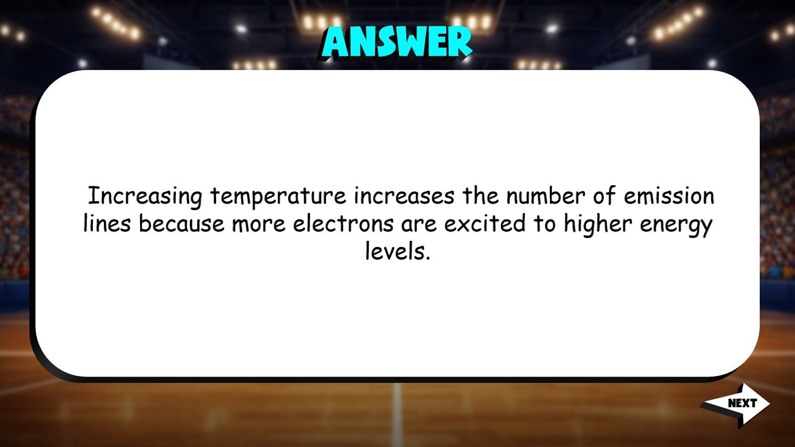 Emission Spectra TRASHKETBALL Science Game - No Prep Astronomy Review Activity