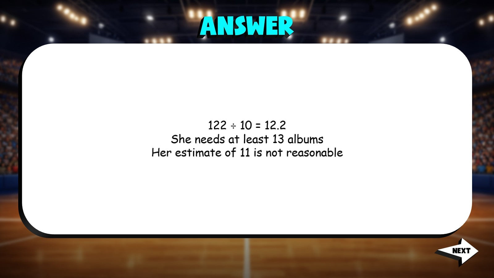 Estimating Answers for Reasonableness TRASHKETBALL Math Game - No Prep Grade 4