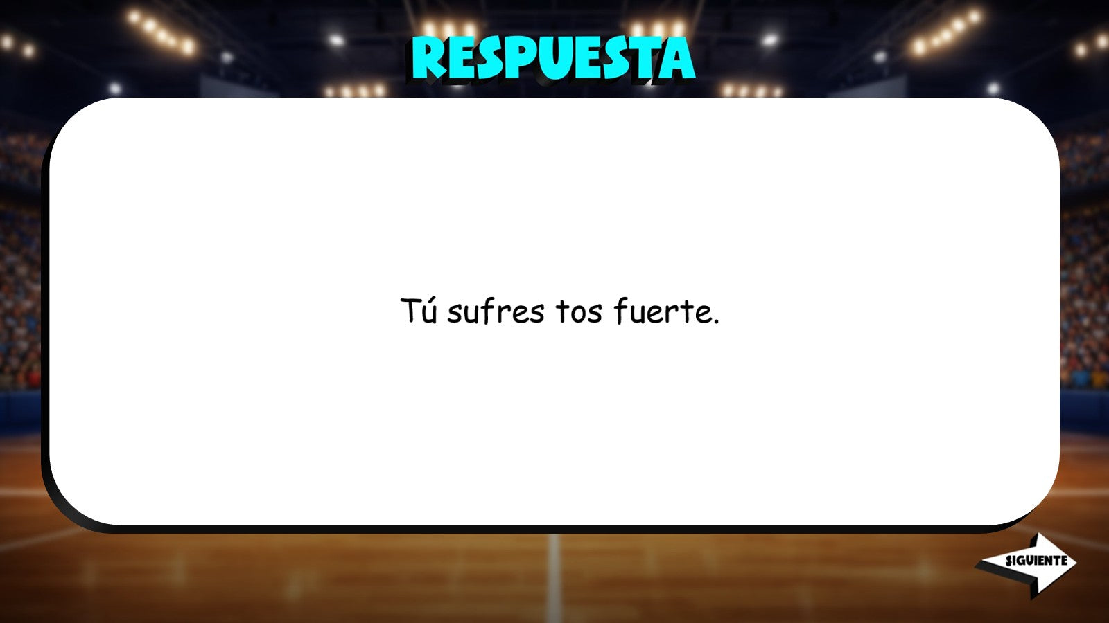 Fill In The Verb - Medical Situations TRASHKETBALL Spanish Game - No Prep