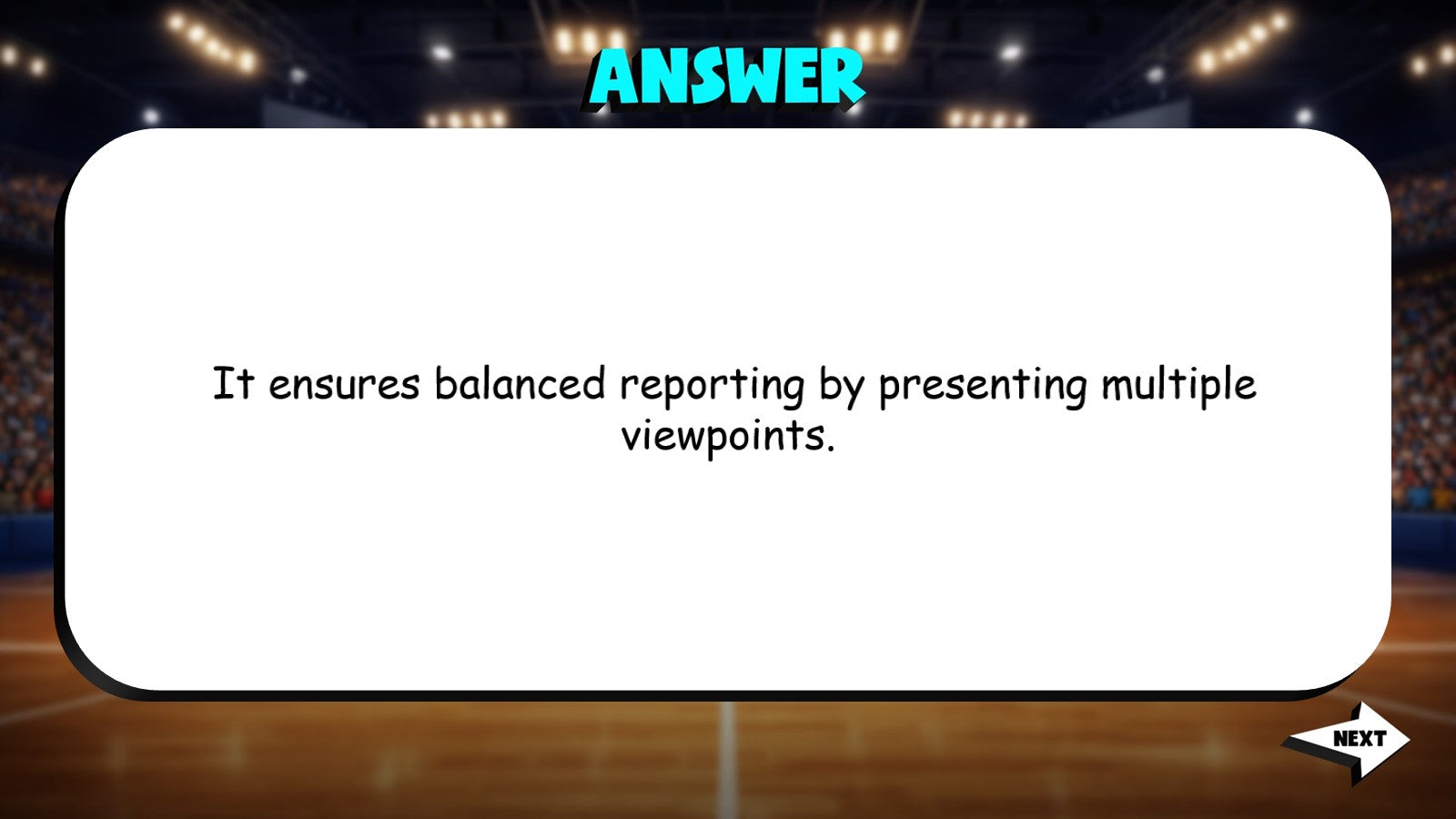 Media Bias & Credibility TRASHKETBALL Civics Game - No Prep Review Activity