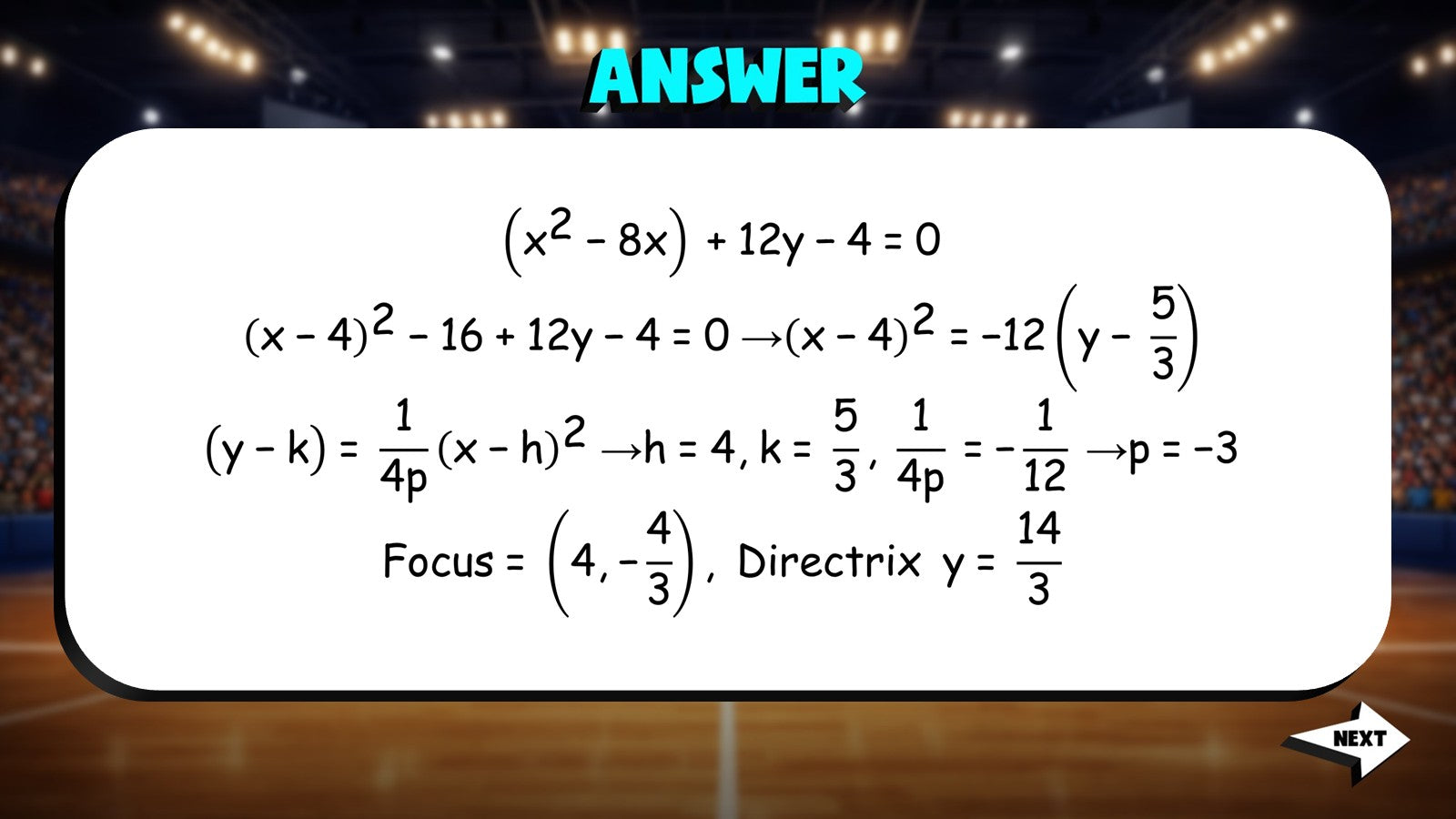 Parabolas TRASHKETBALL Math Game - No Prep Algebra 2 Review Activity