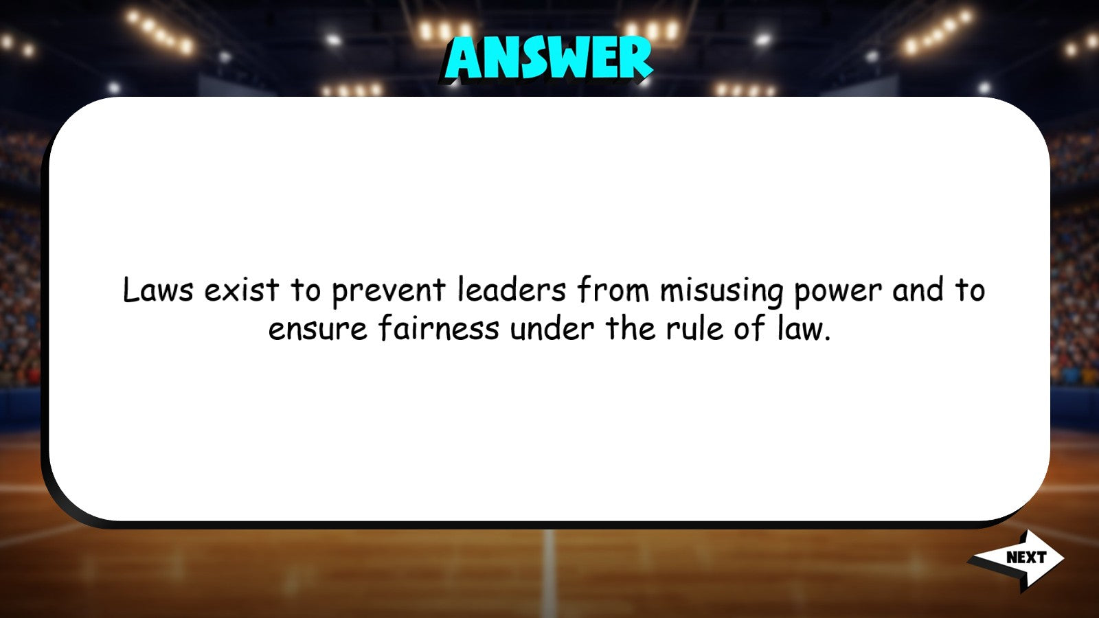 Rule of Law TRASHKETBALL Socials Game - No Prep Grade 3 Review Activity