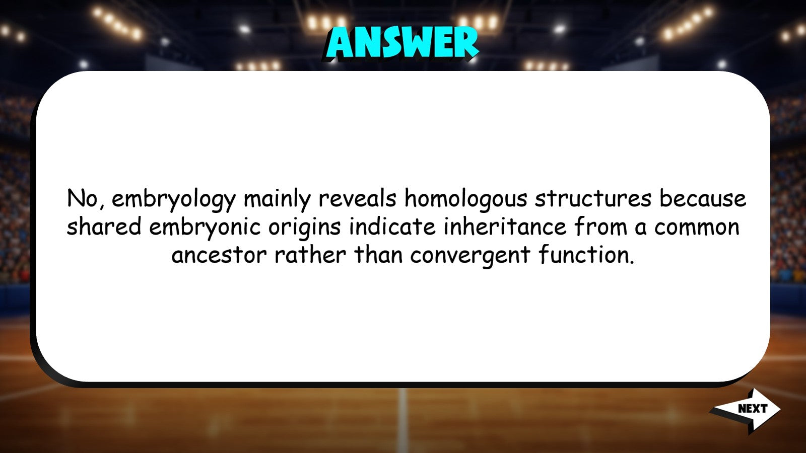 Embryology Evidence TRASHKETBALL Science Game - No Prep AP Biology Review