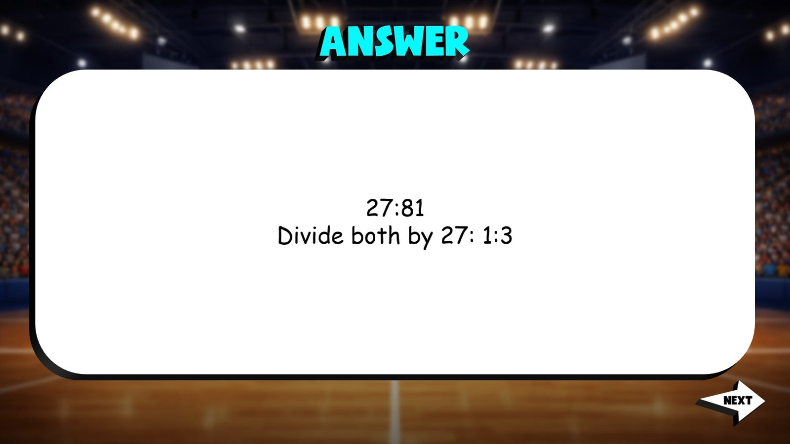 Simplifying Ratios TRASHKETBALL Math Game - No Prep Grade 6 Review Activity