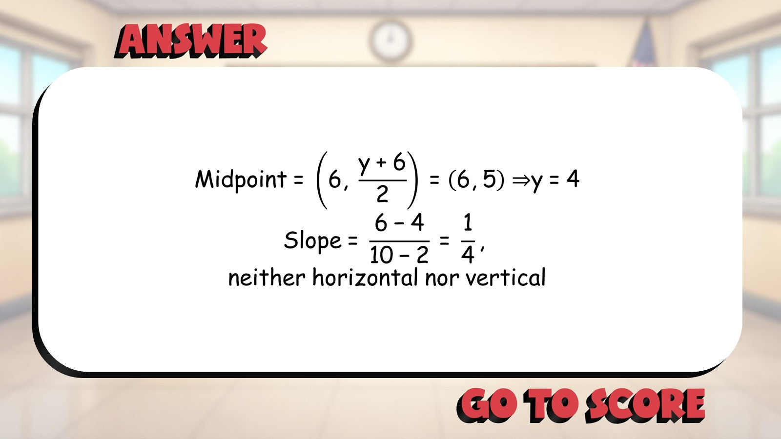 Midpoint Formula BIG TERRIBLE GAME - No Prep Geometry Math Review Activity