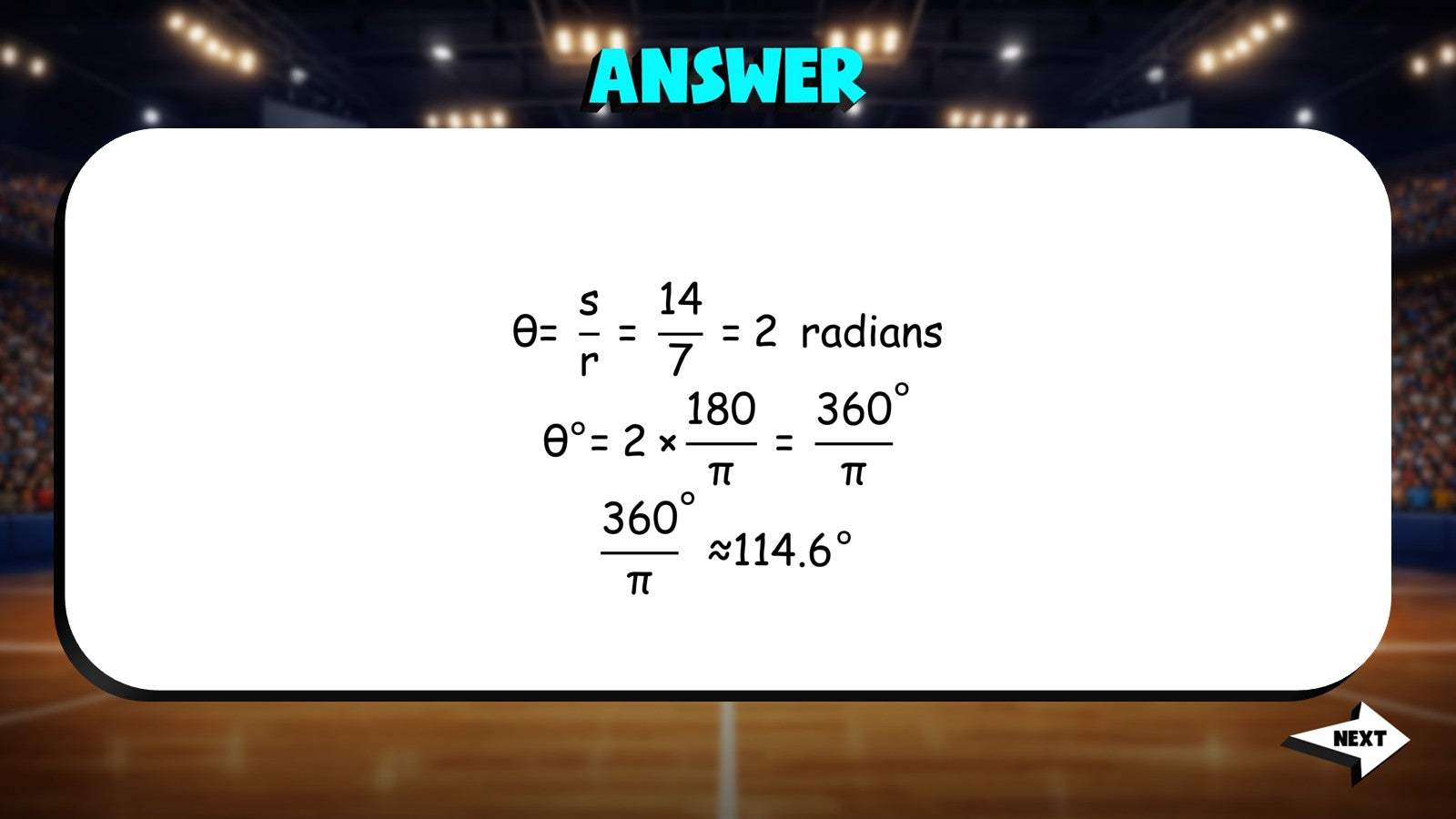 Angles and Radians TRASHKETBALL Math Game - No Prep Algebra 2 Review Activity