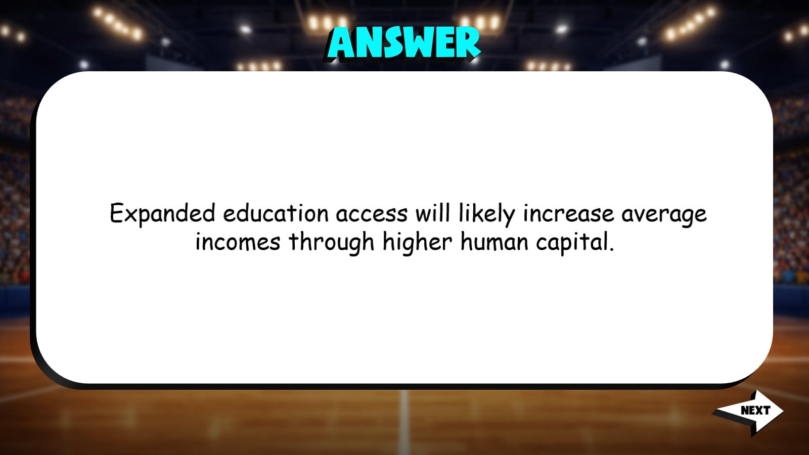 Human Capital TRASHKETBALL Economics Game - No Prep Review Activity