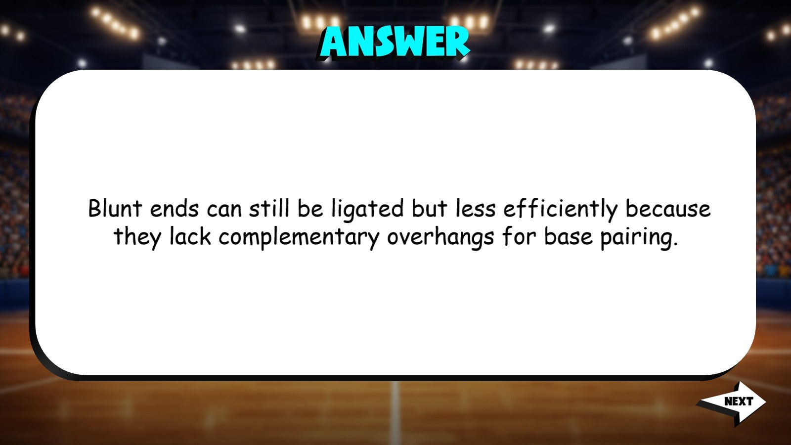 DNA Ligation & Recombinant DNA TRASHKETBALL Science Game - No Prep Biology