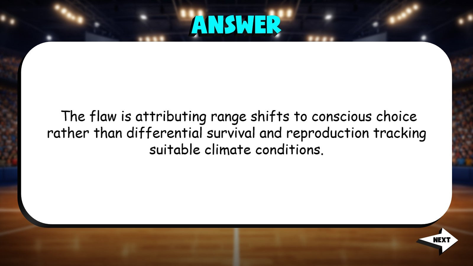 Species Range Shifts TRASHKETBALL Science Game - No Prep AP Biology Review