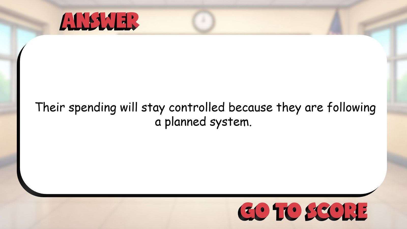 Spending Decisions BIG TERRIBLE GAME - No Prep Grade 3 Socials Review Activity