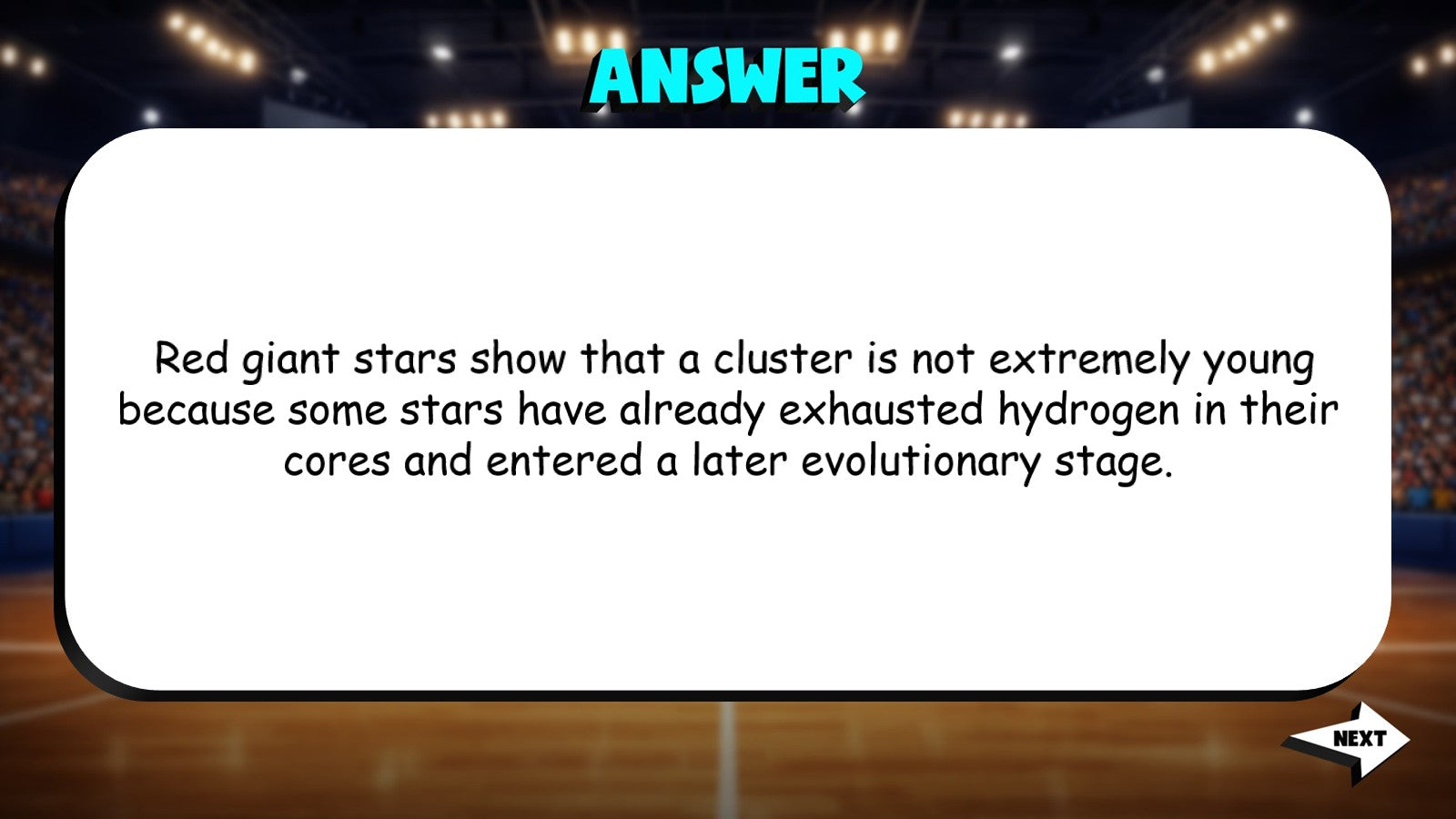 Star Clusters & Age TRASHKETBALL Science Game - No Prep Astronomy Review