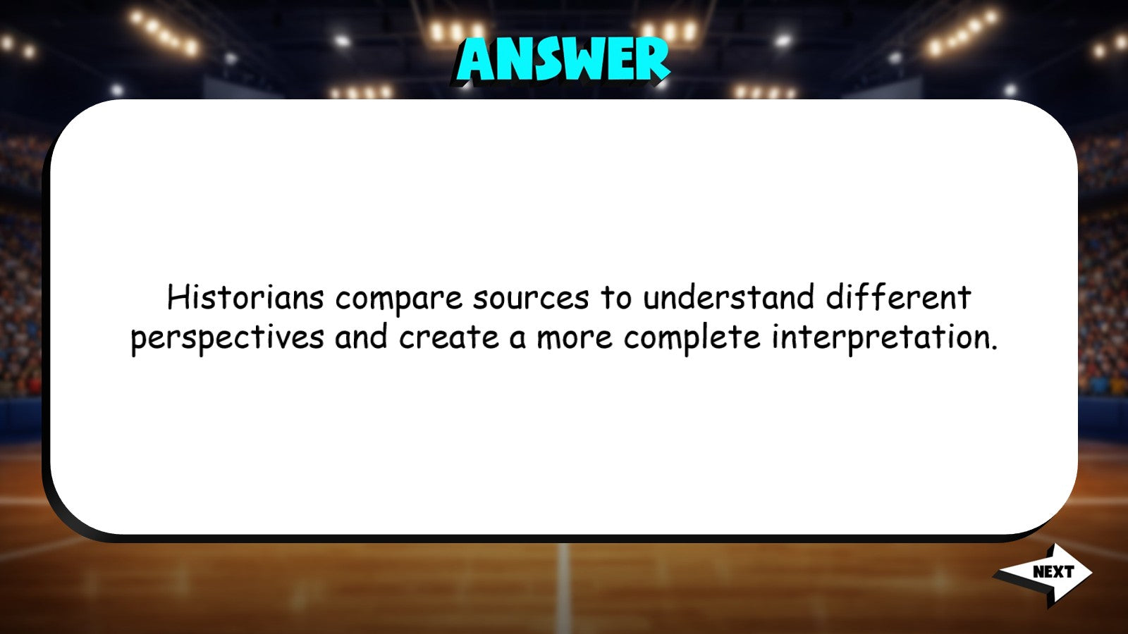 Comparing Perspectives TRASHKETBALL Socials Game - No Prep Grade 4 Review
