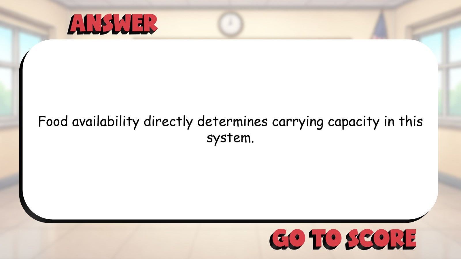 Carrying Capacity BIG TERRIBLE GAME - No Prep AP Biology Science Review Activity