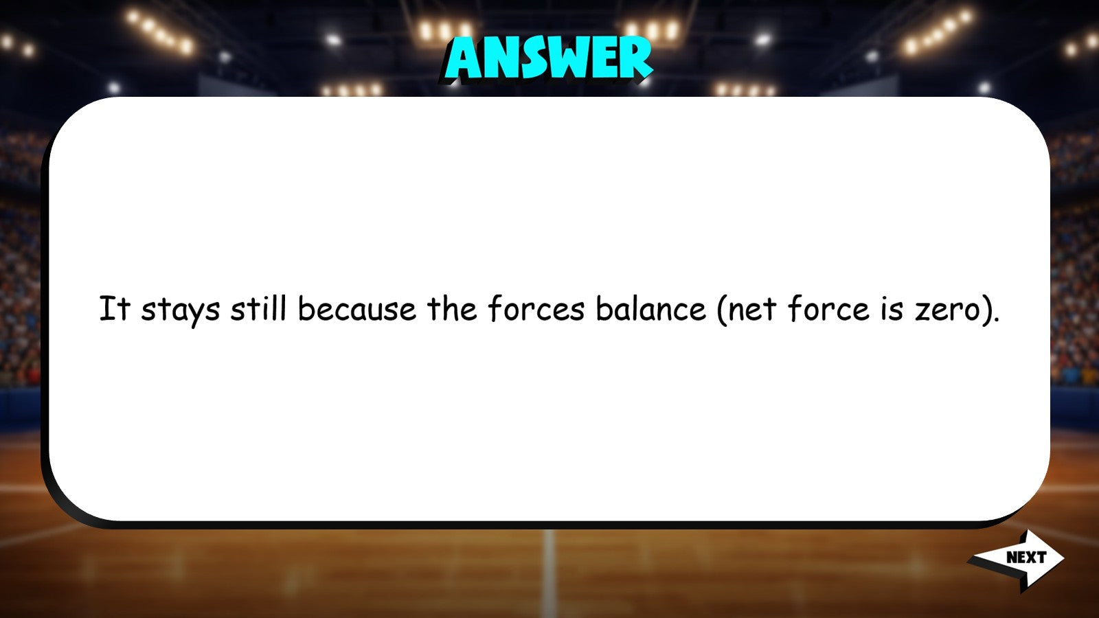 Forces & Motion TRASHKETBALL Science Game - No Prep Grade 4 Review Activity