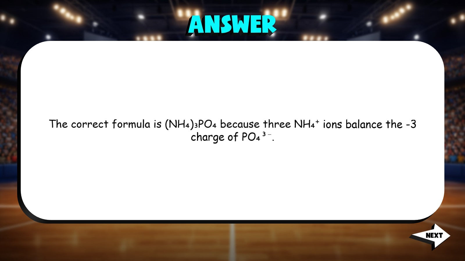 Ionic Compound Naming & Formulas TRASHKETBALL Science Game - No Prep Chemistry