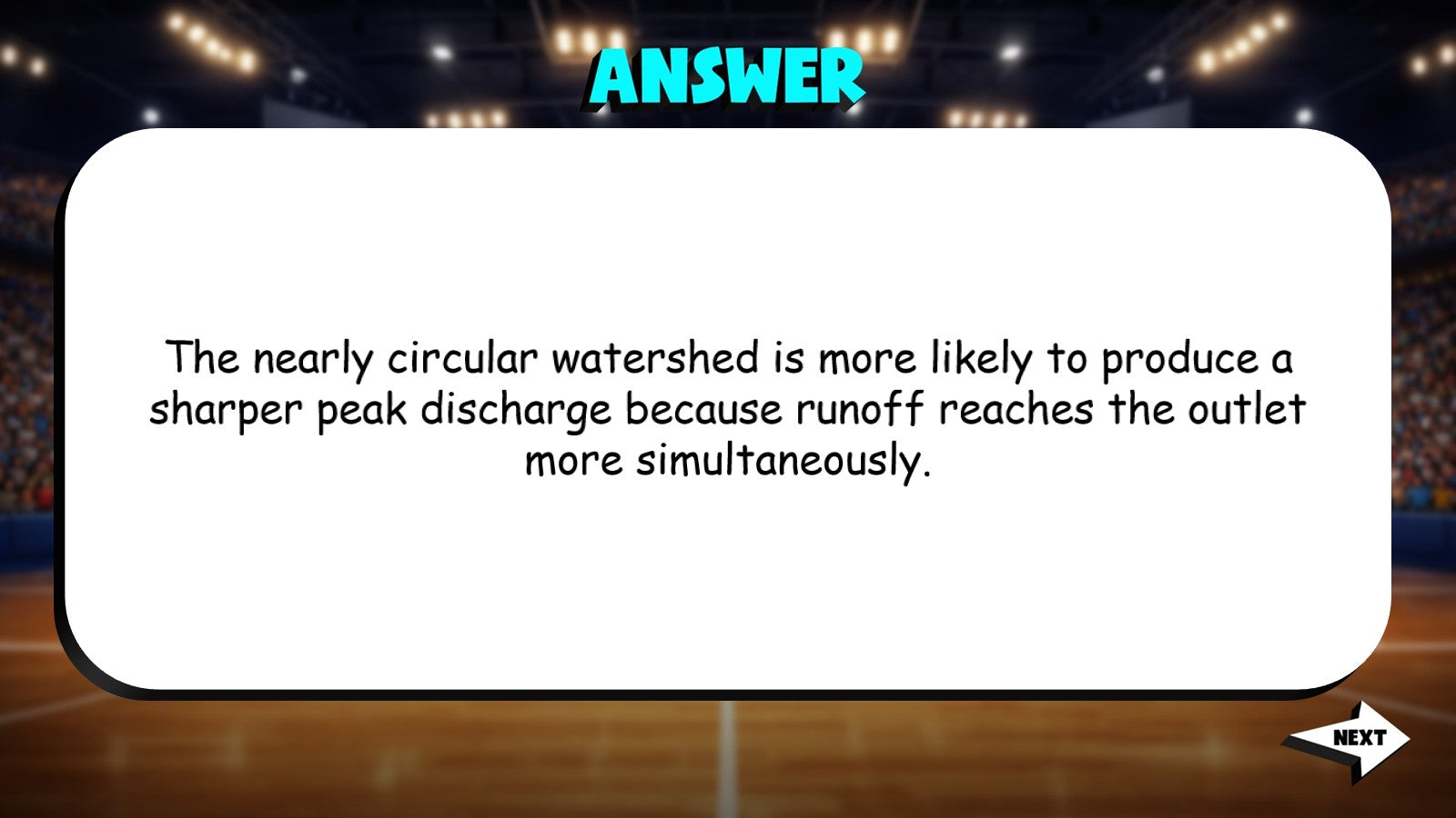 Surface Water Flow TRASHKETBALL Game - No Prep Earth Science Review Activity