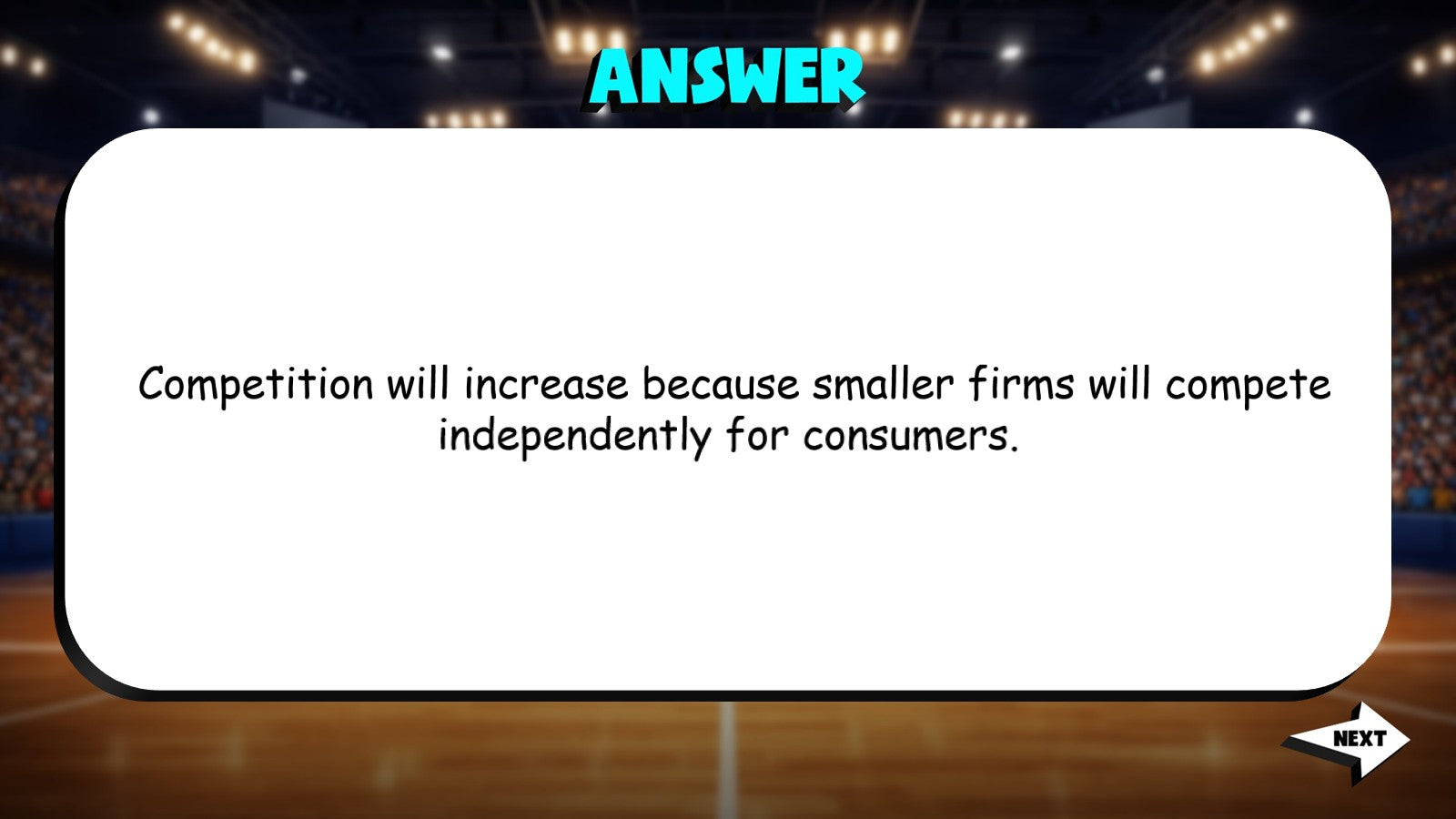 Antitrust & Competition Policy TRASHKETBALL Economics Game - No Prep Review