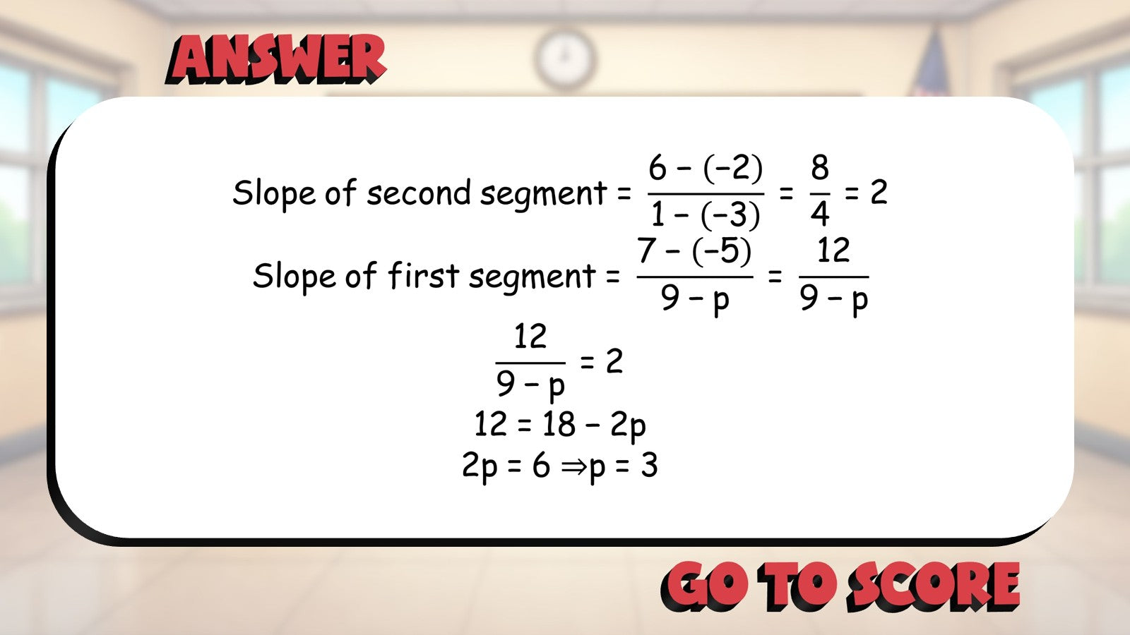 Coordinate Parallel Lines BIG TERRIBLE GAME - No Prep Geometry Math Review