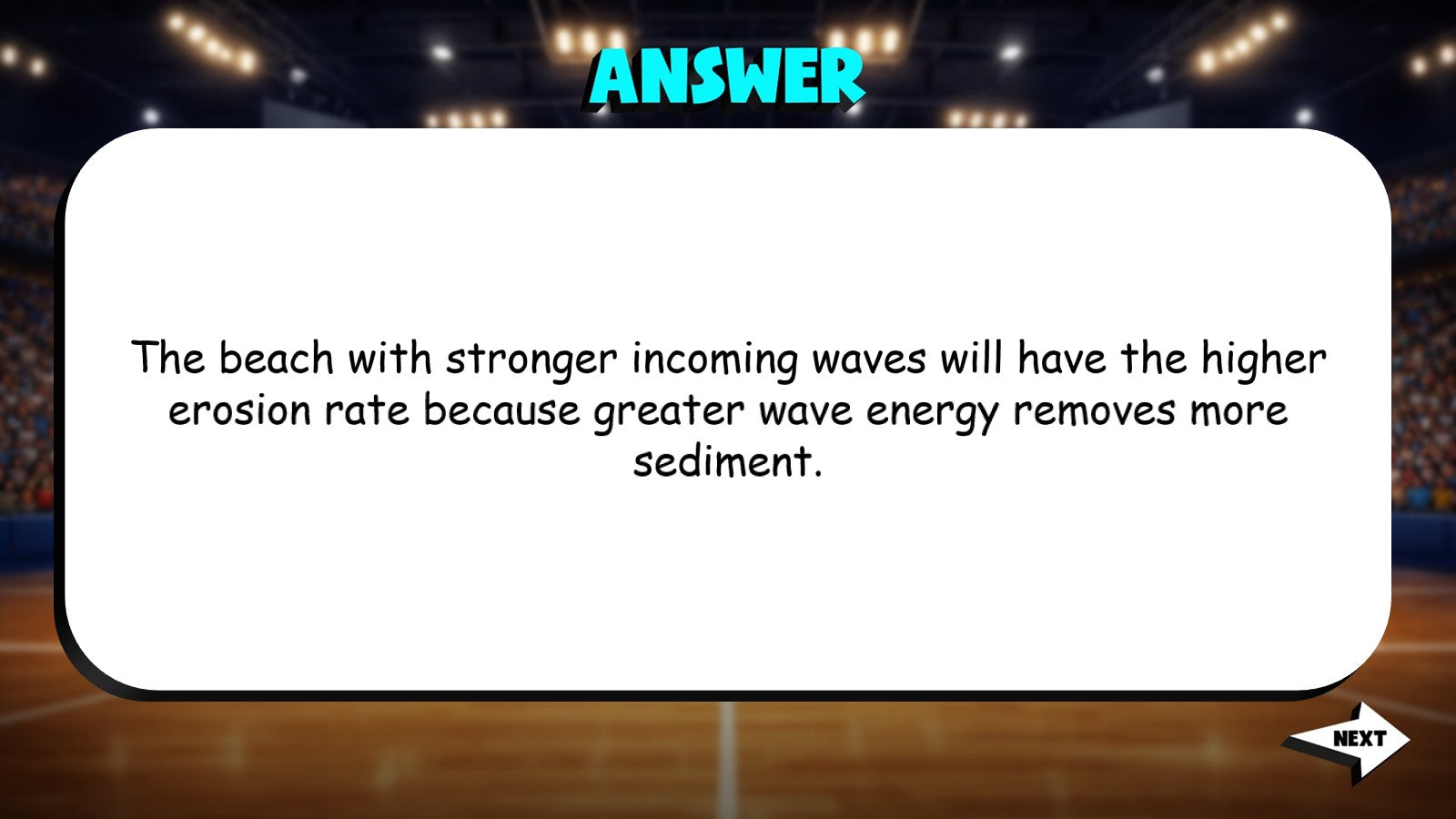 Coastal Erosion & Deposition TRASHKETBALL Game - No Prep Earth Science Review