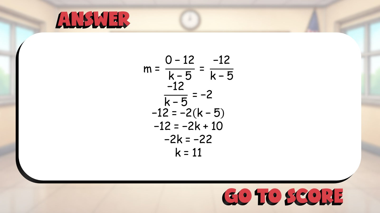 Coordinate Slope Formula BIG TERRIBLE GAME - No Prep Geometry Math Review
