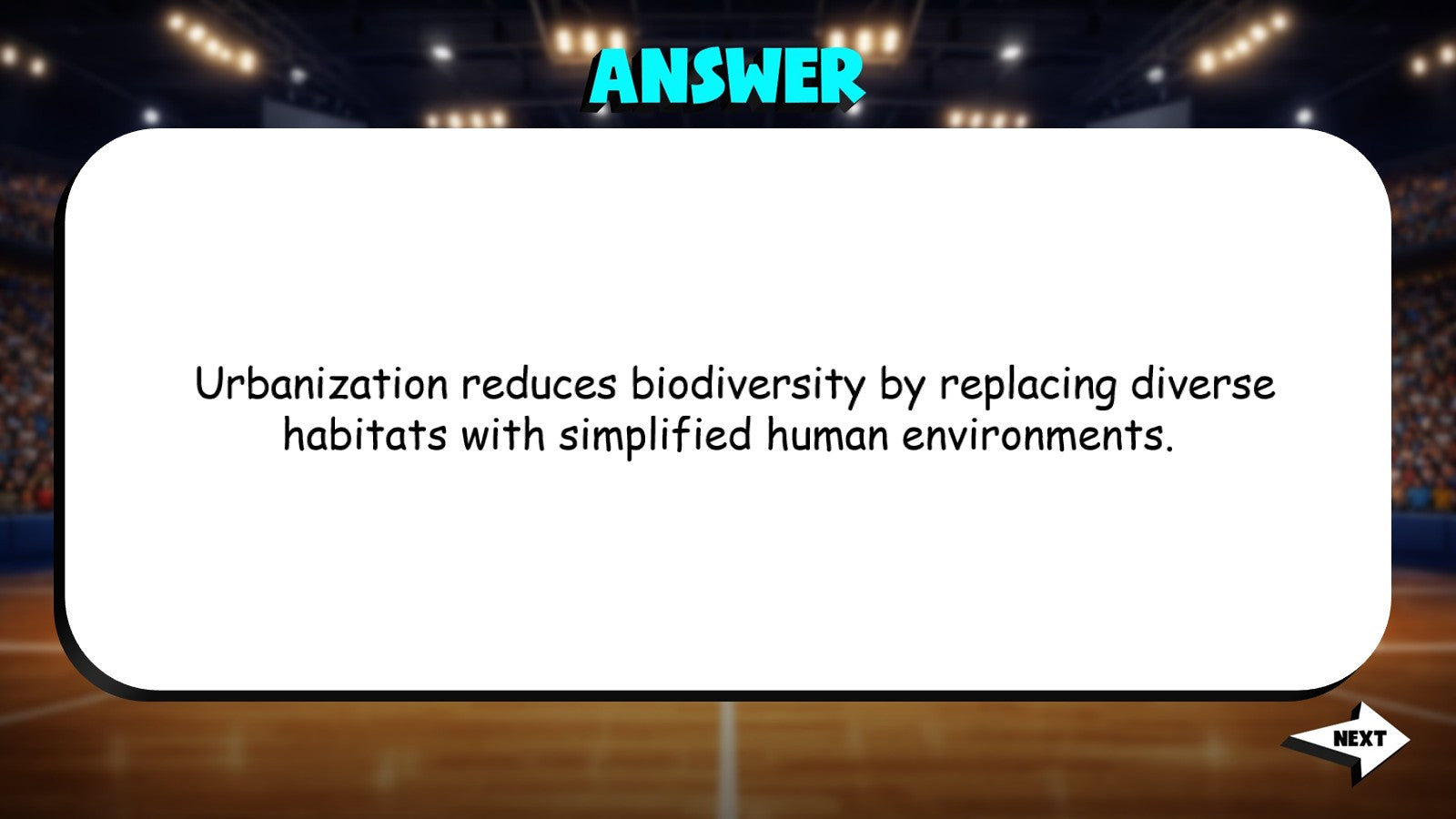 Human Impact on Ecosystems TRASHKETBALL Science Game - No Prep Biology Review